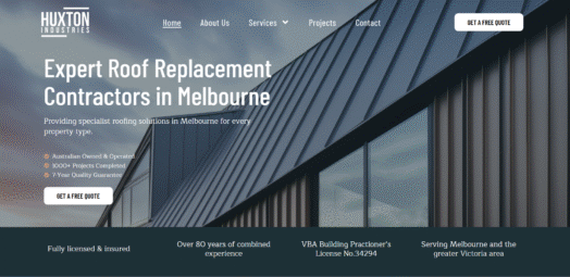 Specialist Roofing Contractor Melbourne