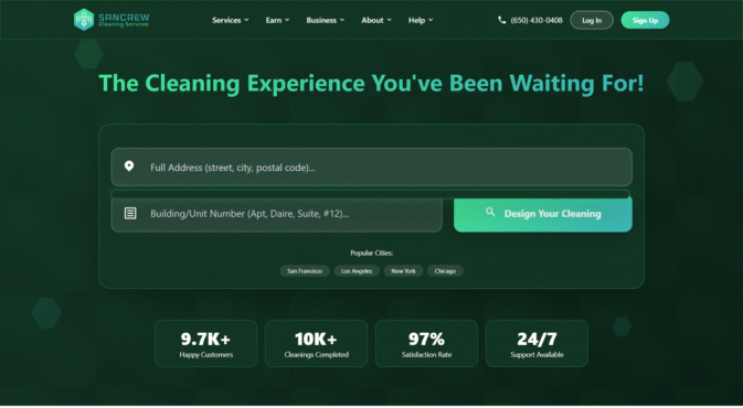 Professional Cleaning Services | SanCrew