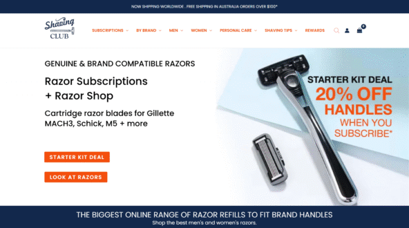 Australia’s Best Razor Kits & Refills – Shaving Club