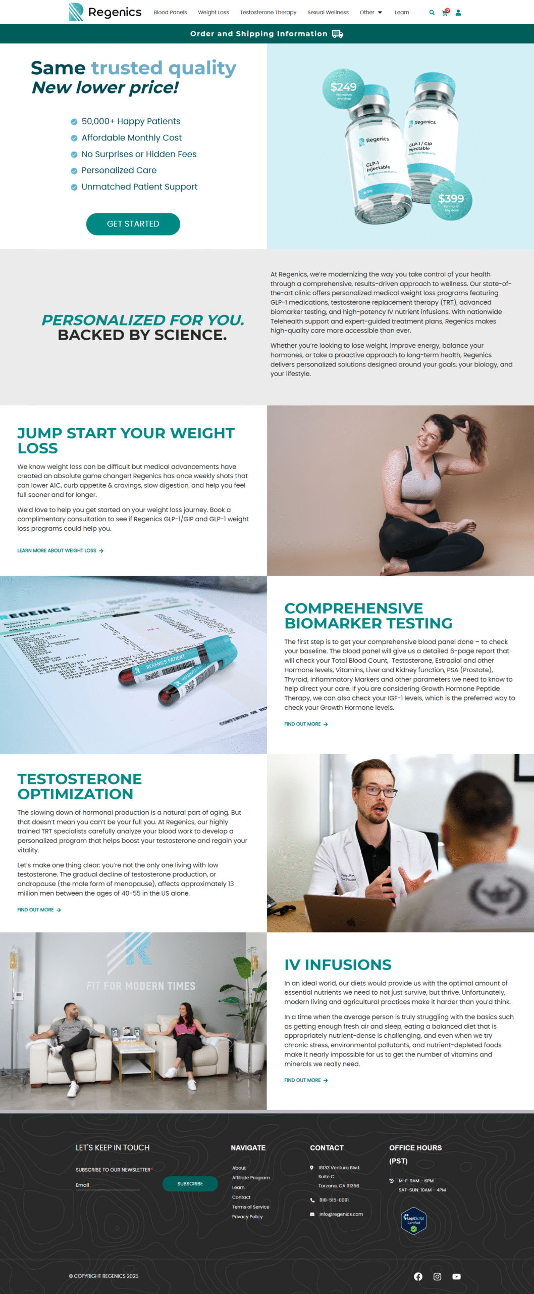 Regenics – Medical Clinic For Regenerative Therapies